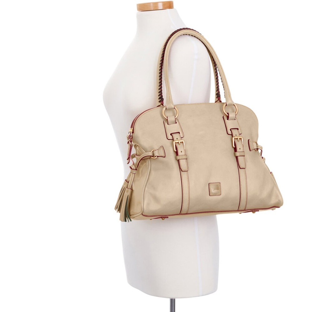 DOONEY & BOURKE DOMED FLORENTINE SATCHEL